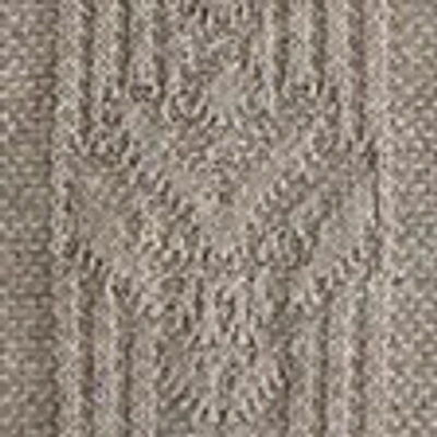 Abercrombie & Fitch Textural Striped Johnny Collar Sweater Polo In Brown