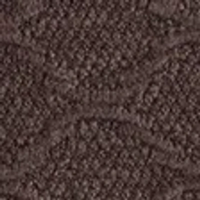 Abercrombie & Fitch Crochet-style Button-through Sweater Polo In Brown