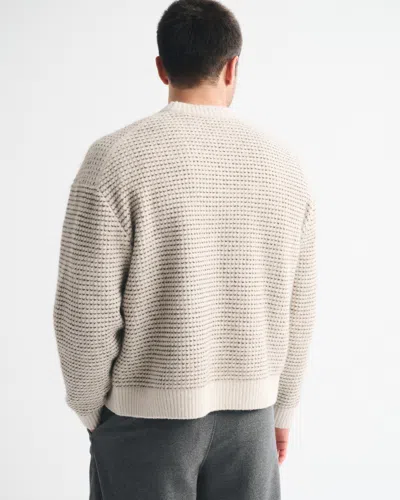 Abercrombie & Fitch A&f Essential Crew Sweater In Brown