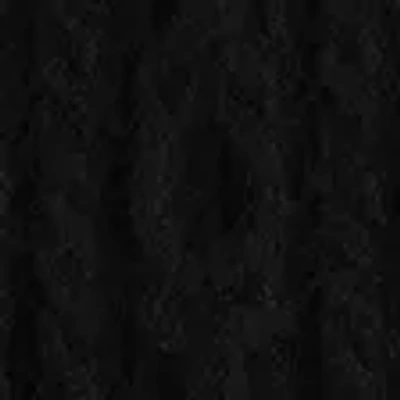 Abercrombie & Fitch Cable Crew Sweater In Black