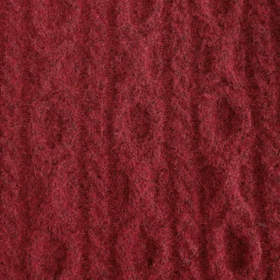 Abercrombie & Fitch Cable Crew Sweater In Black