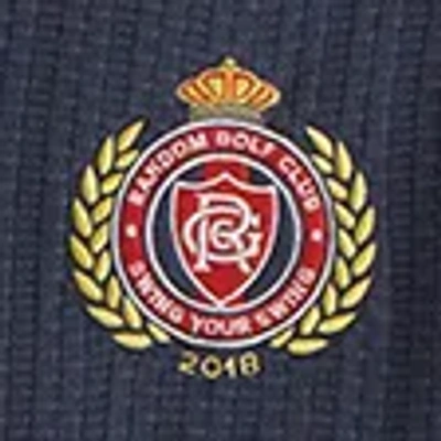 Abercrombie & Fitch Random Golf Club Soccer Jersey-inspired Sweater In Blue