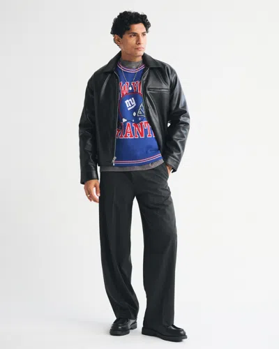 Abercrombie & Fitch New York Giants Crew Sweater In Brown