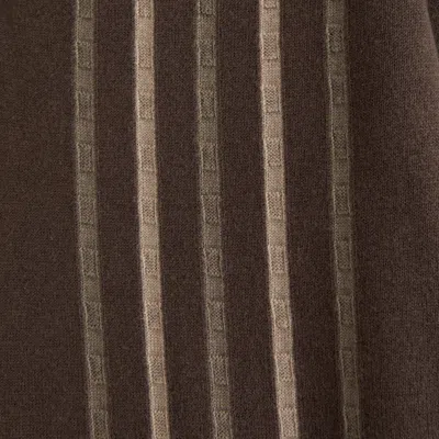 Abercrombie & Fitch Long-sleeve Zip Sweater Polo In Brown