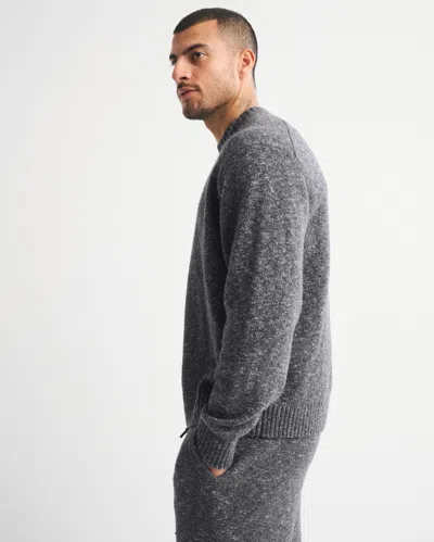 Abercrombie & Fitch Cozy Crew Sweater In Gray