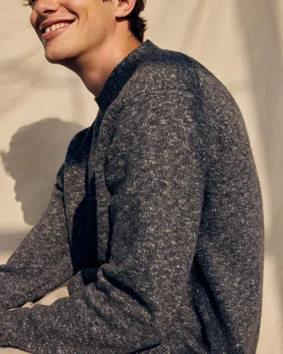 Abercrombie & Fitch Cozy Crew Sweater In Gray