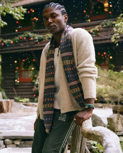 Abercrombie & Fitch Boucle Cardigan In Neutral