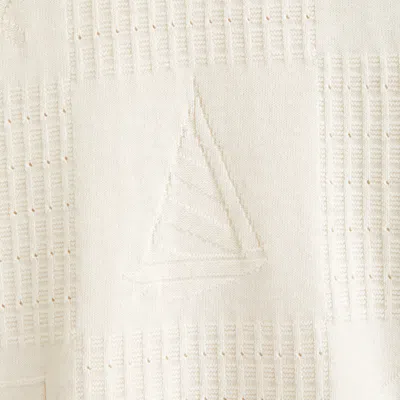 Abercrombie & Fitch Cable Patchwork Johnny Collar Sweater Polo In Brown