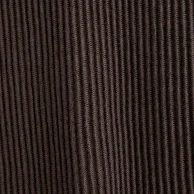 Abercrombie & Fitch Plisse Zip Sweater Polo In Brown