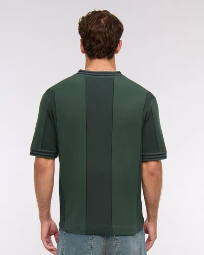 Abercrombie & Fitch Ducati Soccer Jersey-inspired Sweater In Blue