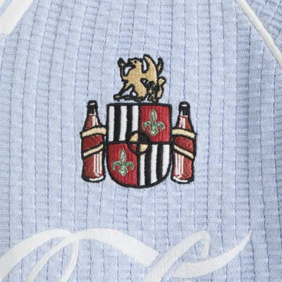 Abercrombie & Fitch Coca-cola Soccer Jersey-inspired Sweater In Purple