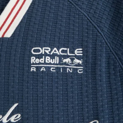 Abercrombie & Fitch Oracle Red Bull Racing Soccer Jersey-inspired Sweater In Blue