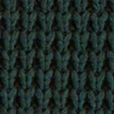 Abercrombie & Fitch Chunky Waffle Crew Sweater In Green