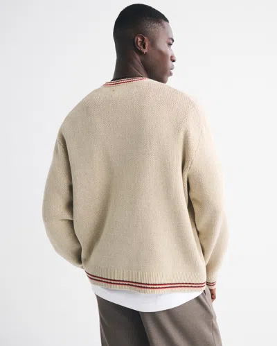 Abercrombie & Fitch Kansas City Chiefs Crew Sweater In Black