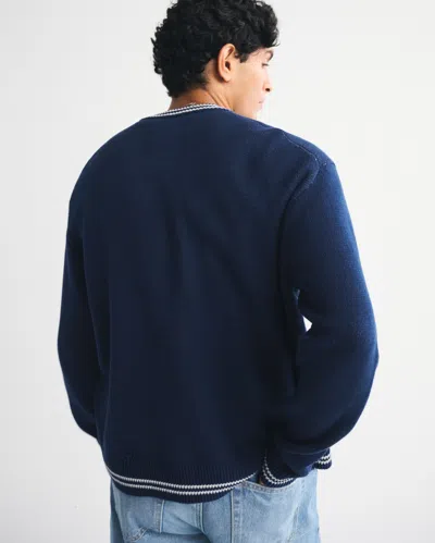 Abercrombie & Fitch Dallas Cowboys Crew Sweater In Black