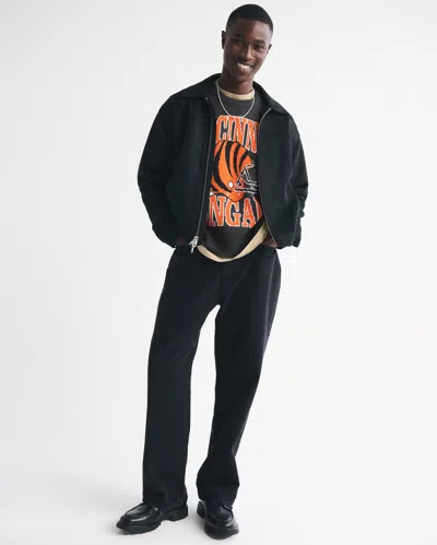 Abercrombie & Fitch Cincinnati Bengals Crew Sweater In Neutral