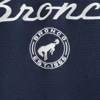 Abercrombie & Fitch Bronco Soccer Jersey-inspired Sweater In Blue