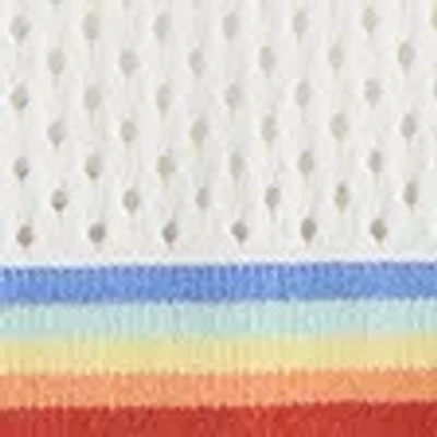 Abercrombie & Fitch Pride Football Jersey-inspired Sweater In White