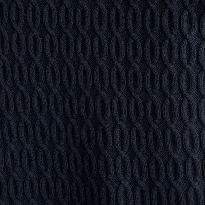 Abercrombie & Fitch Tipped Zip Sweater Polo In Blue