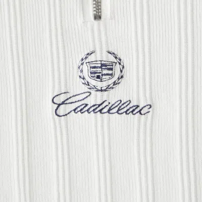 Abercrombie & Fitch Cadillac Zip Sweater Polo In Neutral