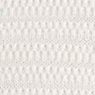 Abercrombie & Fitch Textural Striped Johnny Collar Sweater Polo In Neutral