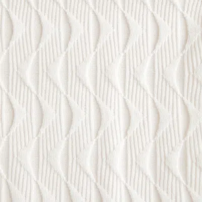 Abercrombie & Fitch Geometric Stitch Button-through Sweater Polo In White