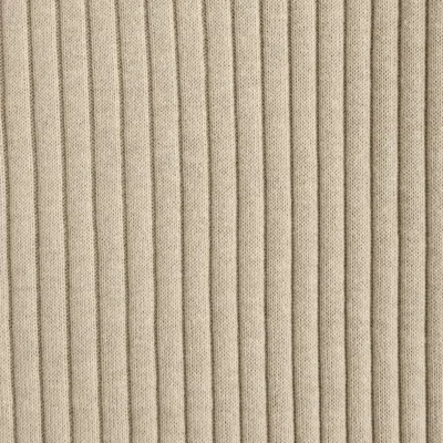 Abercrombie & Fitch Pima Cotton Rib Stitch Crew Sweater In White