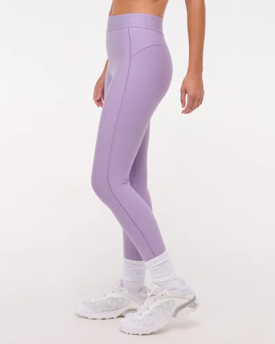Abercrombie & Fitch Ypb Sculptlux 7/8-length Legging In Purple