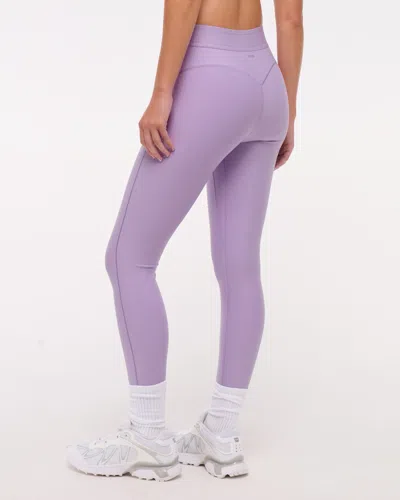 Abercrombie & Fitch Ypb Sculptlux 7/8-length Legging In Purple