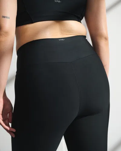 Abercrombie & Fitch Ypb Sculptlux Curve Love 7/8-length Legging In Black