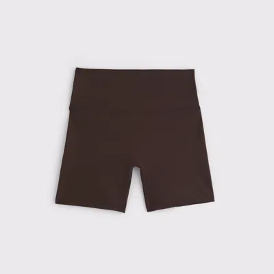 Abercrombie & Fitch Ypb Studioflex Bike Short In Brown