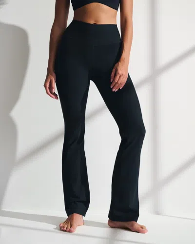 Abercrombie & Fitch Ypb Sculptlux Flare Legging In Black