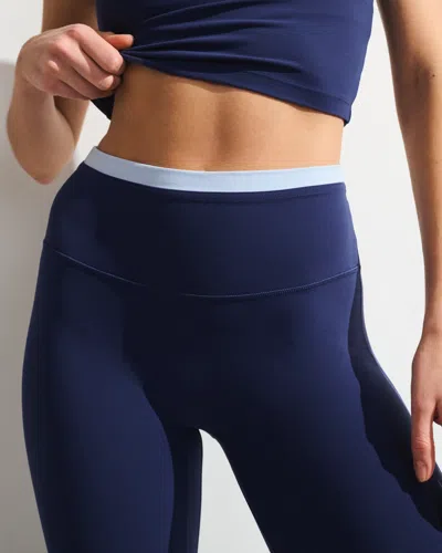 Abercrombie & Fitch Ypb Studioflex 7/8-length Legging In Blue