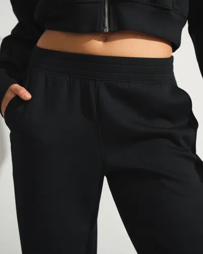 Abercrombie & Fitch Ypb Neoknit On The Go Straight Leg Pant In Blue