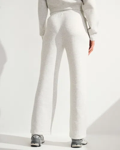 Abercrombie & Fitch Ypb Neoknit On The Go Straight Leg Pant In Gray