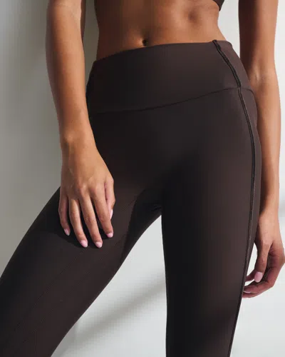 Abercrombie & Fitch Ypb Sculptlux 7/8-length Legging In Brown