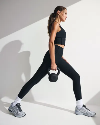 Abercrombie & Fitch Ypb Sculptlux 7/8-length Legging In Blue