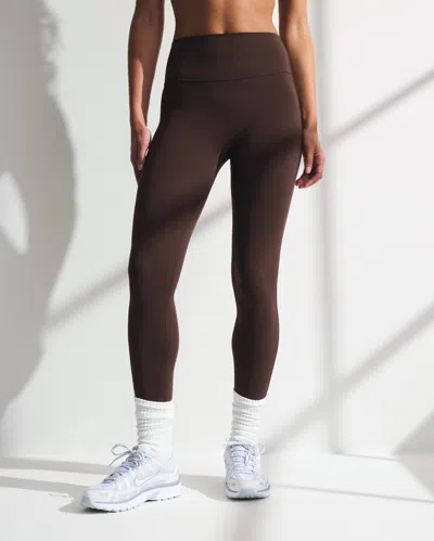 Abercrombie & Fitch Ypb Studioflex 7/8-length Legging In Brown