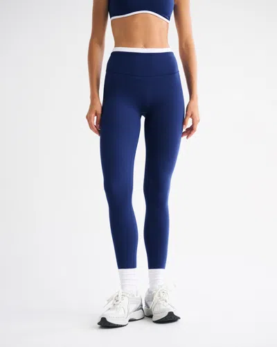 Abercrombie & Fitch Ypb Studioflex 7/8-length Legging In Blue