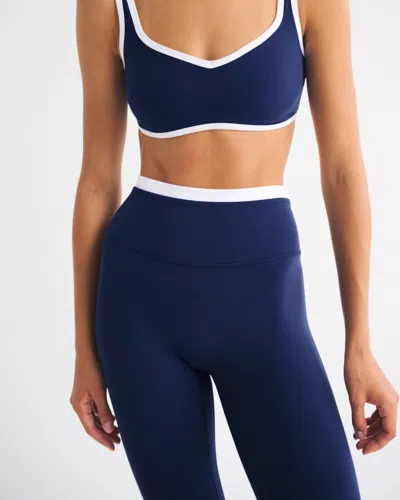 Abercrombie & Fitch Ypb Studioflex 7/8-length Legging In Blue