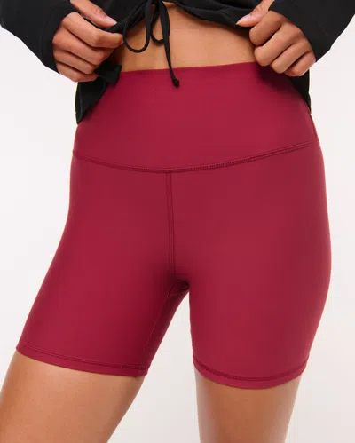 Abercrombie & Fitch Ypb Sculptlux Bike Short In White