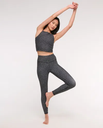 Abercrombie & Fitch Ypb Sculptlux 7/8-length Legging In Black