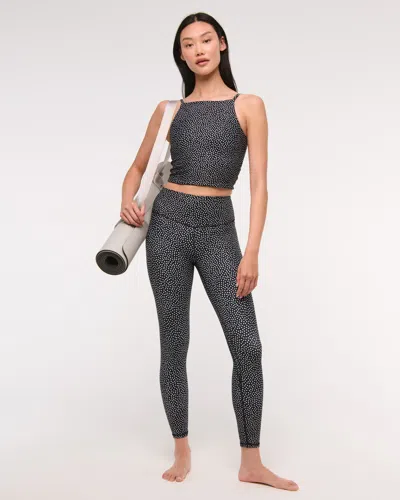 Abercrombie & Fitch Ypb Sculptlux 7/8-length Legging In Black