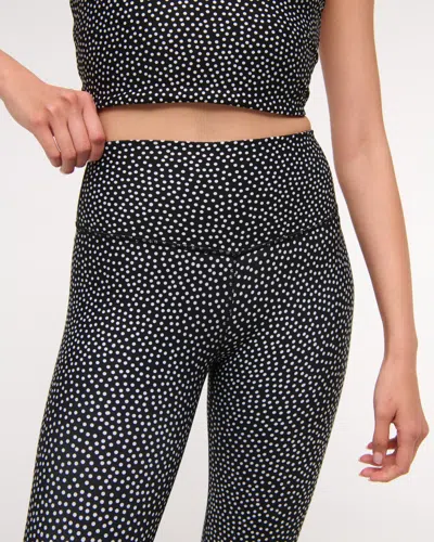 Abercrombie & Fitch Ypb Sculptlux 7/8-length Legging In Black