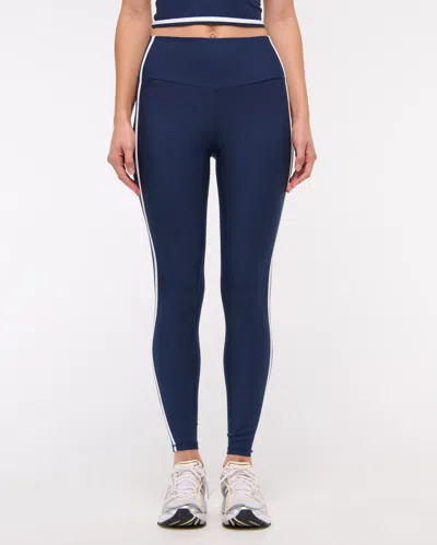 Abercrombie & Fitch Ypb Sculptlux 7/8-length Legging In Blue
