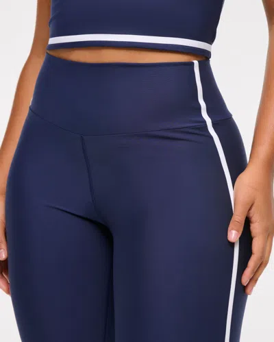 Abercrombie & Fitch Ypb Sculptlux Curve Love 7/8-length Legging In Blue