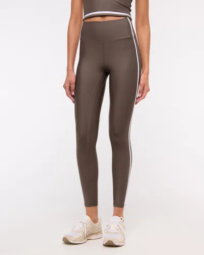 Abercrombie & Fitch Ypb Sculptlux 7/8-length Legging In Gray