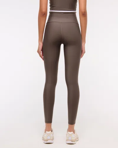 Abercrombie & Fitch Ypb Sculptlux 7/8-length Legging In Gray