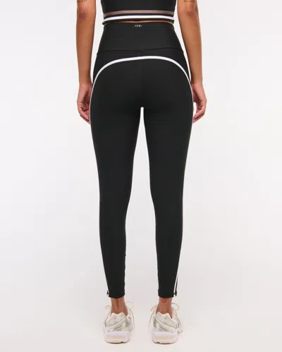 Abercrombie & Fitch Ypb Sculptlux 7/8-length Legging In Black