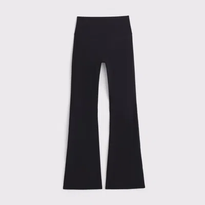 Abercrombie & Fitch Ypb Studioflex Flare Legging In Black